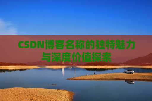 CSDN博客名称的独特魅力与深度价值探索
